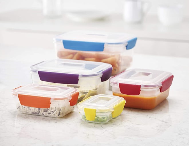 Joseph Joseph Nest Lock Plastic Food Storage Container Set (10-Pack)