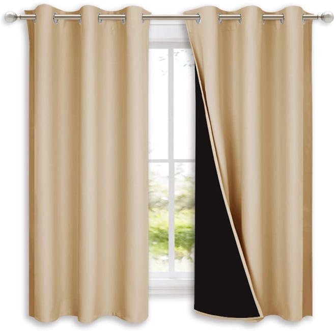 NICETOWN Full Blackout Curtain Panels (2 Pieces)