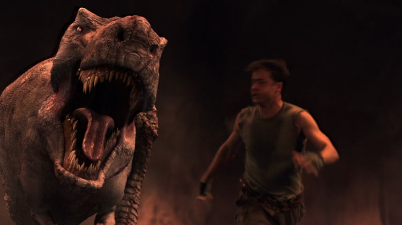 Journey to the Center of the Earth is a sci-fi dinosaur movie for kids.