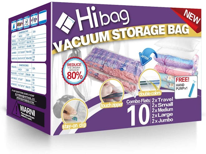 Hibag Space Saver Bags (10-Pack)