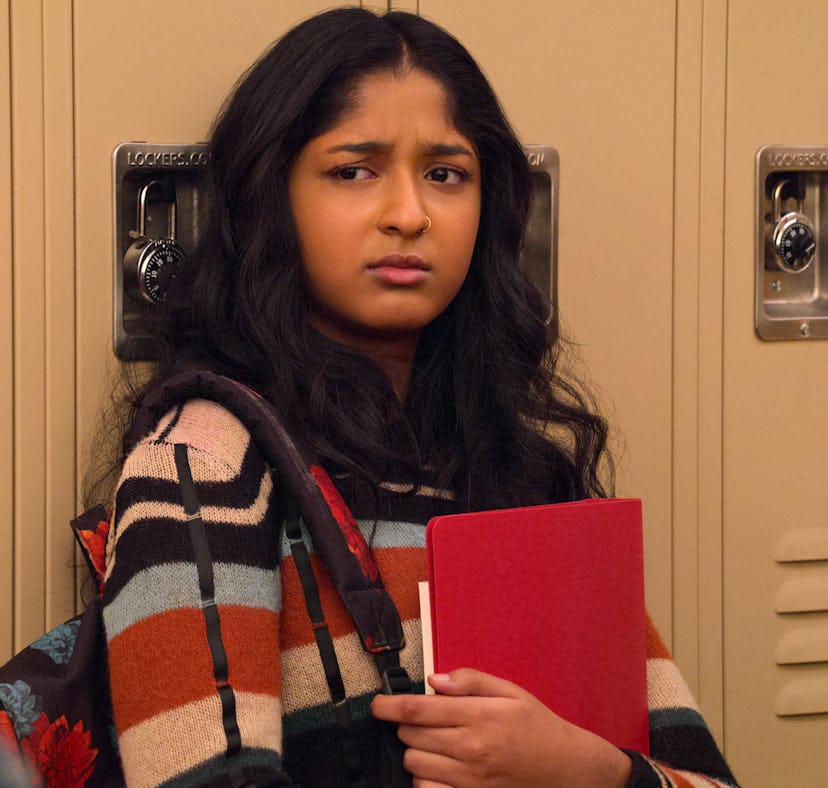 Maitreyi Ramakrishnan stars in 'Never Have I Ever.'