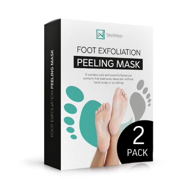 Lavinso Exfoliating Foot Mask (2 Pack)