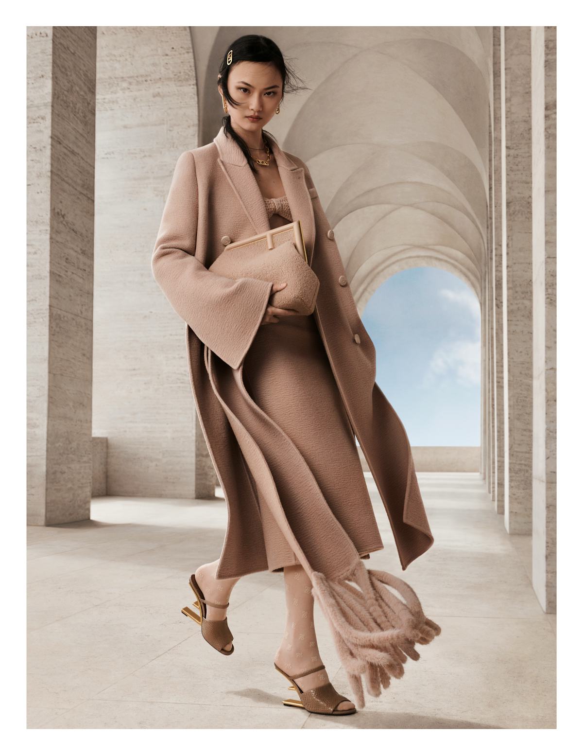 He Cong's Fendi fall 2021 campaign