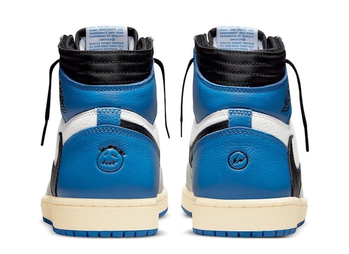 Nike x Fragment Design x Travis Scott "Military Blue" Air Jordan 1