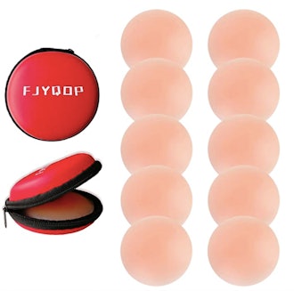 FJYQOP Silicone Nipple Covers (5 Pairs)