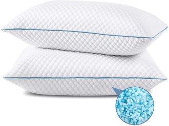 SENOSUR Shredded Memory Foam Pillows (2 Pack)