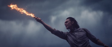 loki flaming sword