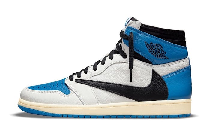 Nike x Fragment Design x Travis Scott "Military Blue" Air Jordan 1