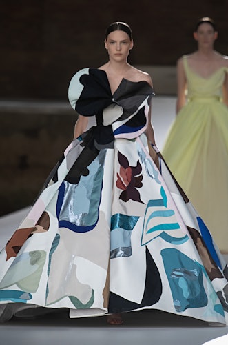 Valentino Couture Fall 2021 Couture Was an Exquisite Rainbow of Looks