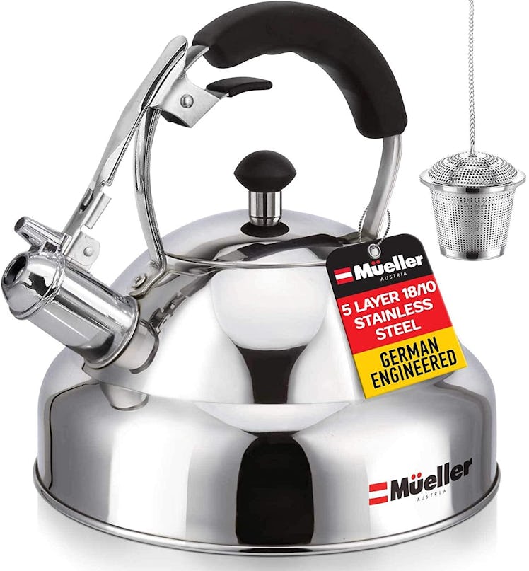 Mueller Austra Stove Top Whistling Tea Kettle