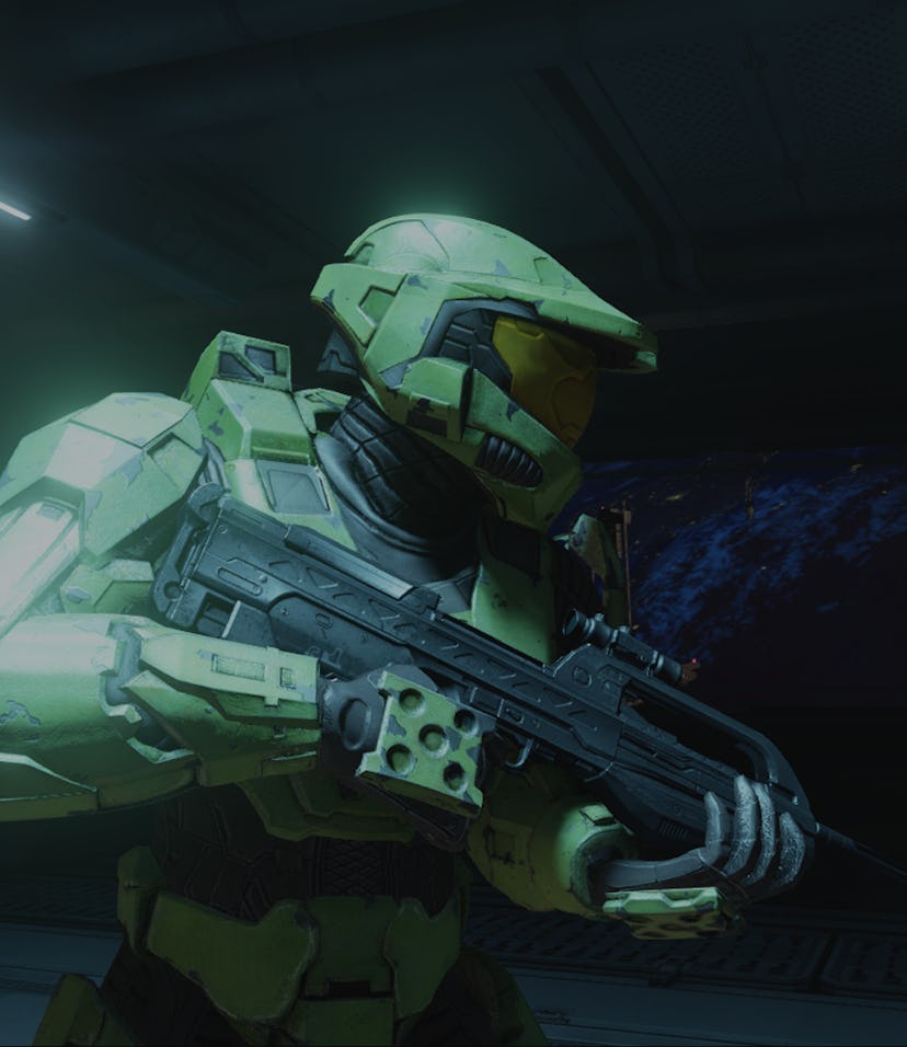 A screenshot from the Halo Master Chief Collection 