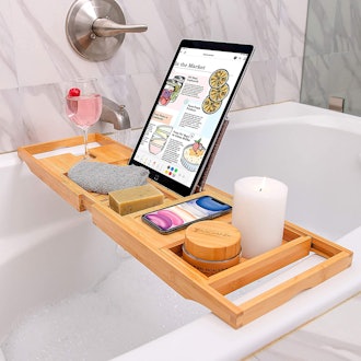 Homemaid Living Bamboo Bathtub Tray