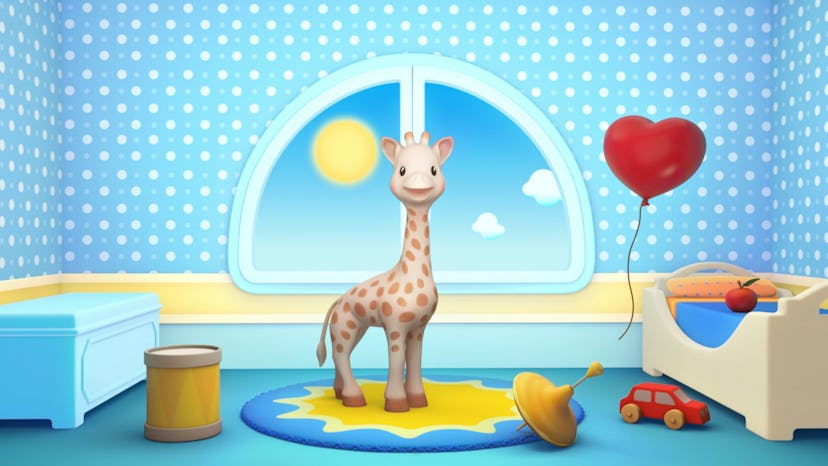 Sophie La Girafe is French.