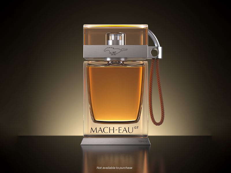 Olfiction Ford Mach-Eau perfume bottle promo image