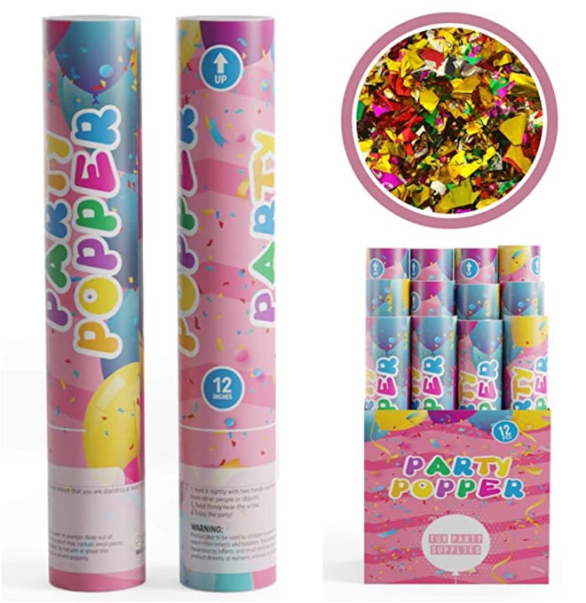 TUR Party Supplies Confetti Cannons Party Poppers