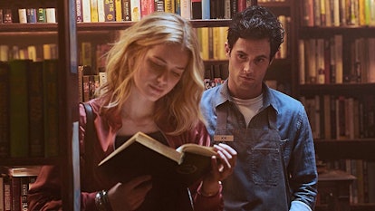 Elizabeth Lail previously co-starred with Penn Badgley in 'You.'