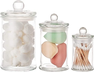 KMWARES Apothecary Jars (3-Piece)