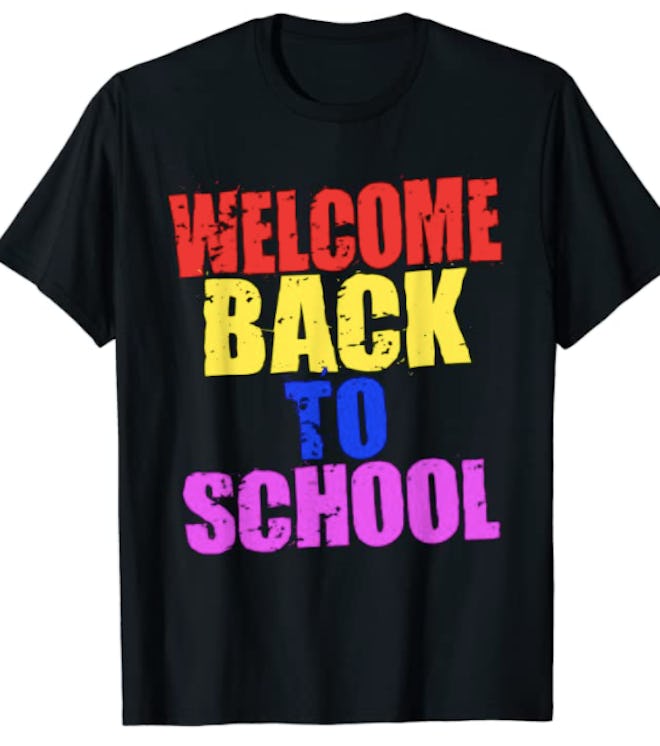 Welcome back to school t-shirt