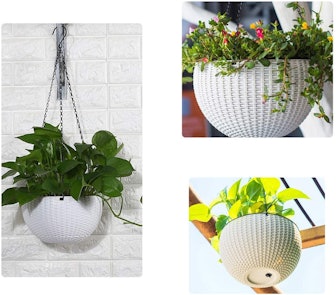 YCOCO Self Watering Hanging Planters (Set of 2)