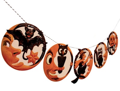 Vintage Halloween banner