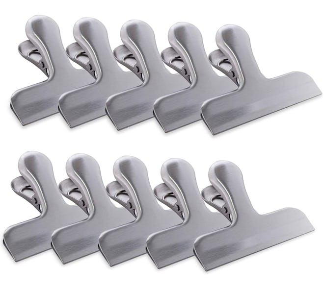 IPOW Stainless Steel Clips (10-Pack)