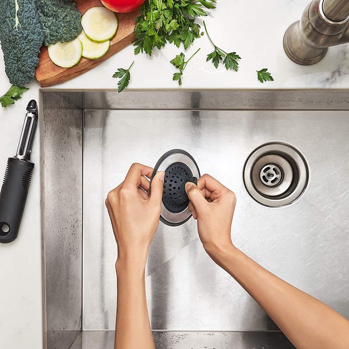 OXO Good Grips Sink Strainer & Stopper