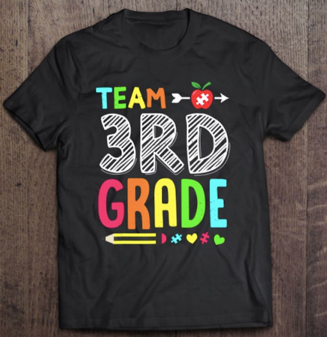 Team third grade shirt