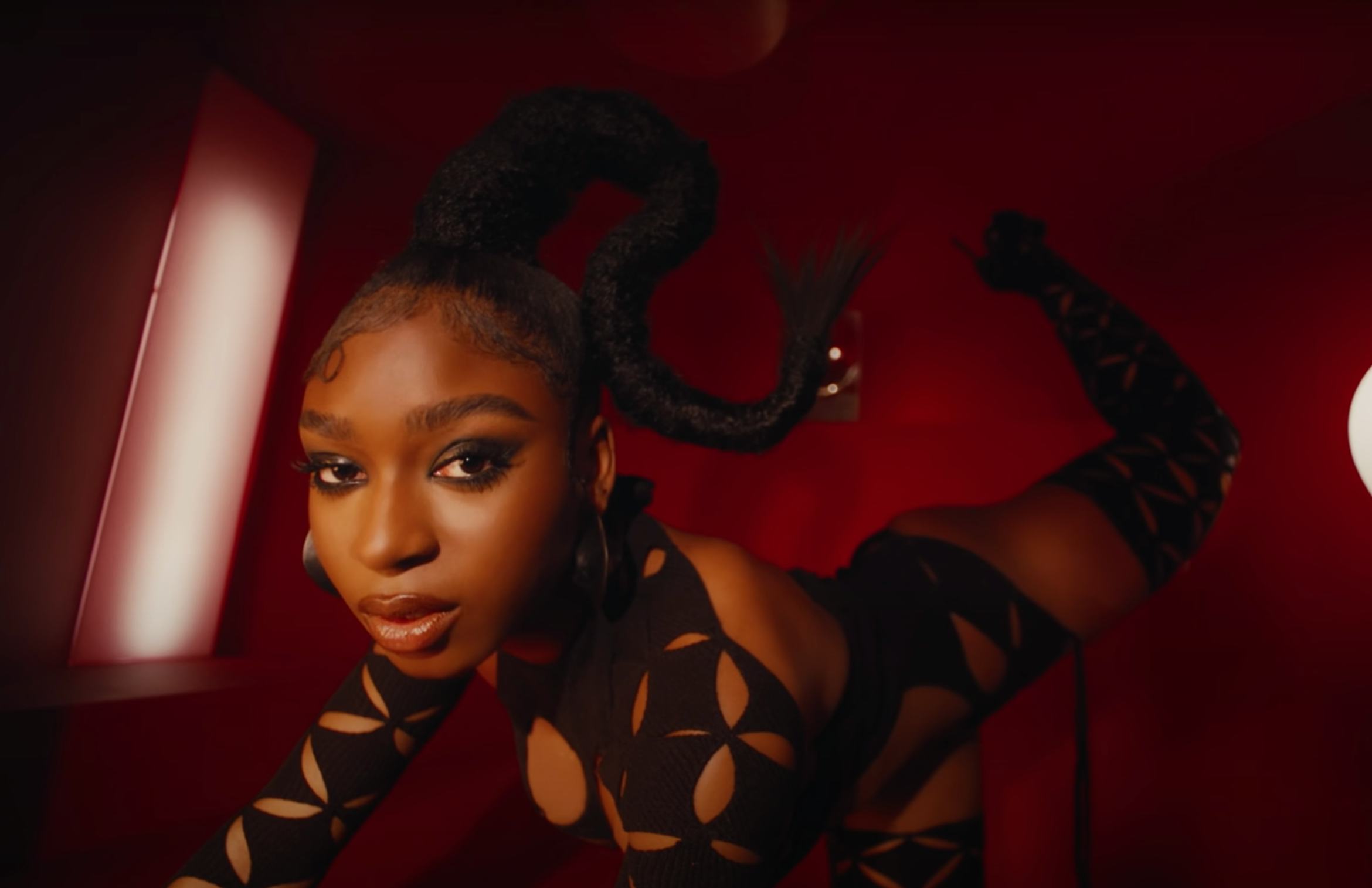 A still from Normani and Cardi B's "Wild Side" music video