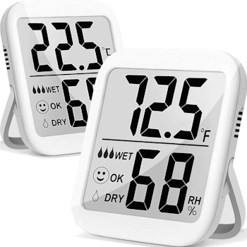 Antonki Indoor Humidity Meter (2 Pack)