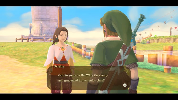 skyward sword missing child quest orielle