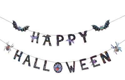 Happy Halloween garland