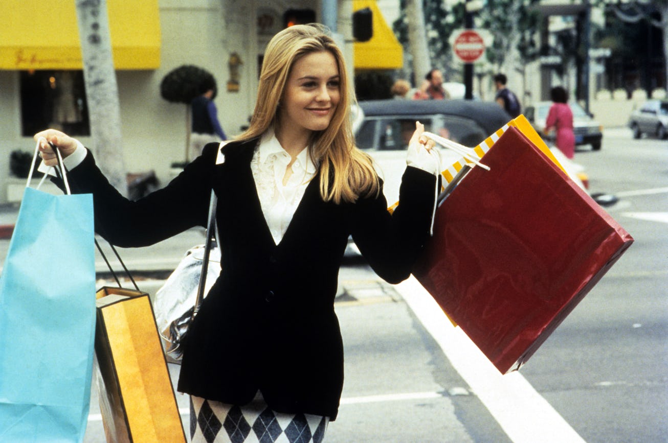 Alicia Silverstone as Cher Horowitz in 1995's 'Clueless'.