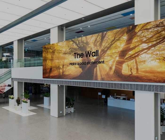 Samsung The Wall 1000-inch video screen concept art image