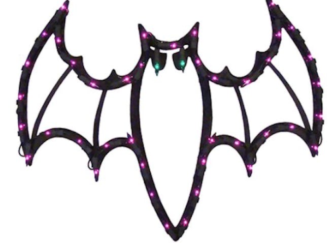 Glowing bat decoration