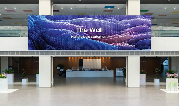 Samsung The Wall concept art promo image