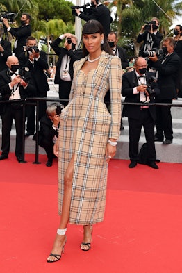 Cindy Bruna attends the "Les Intranquilles (The Restless)" screening during the 74th annual Cannes F...