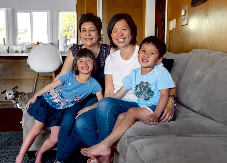 A family photographed by Jamal Jordan