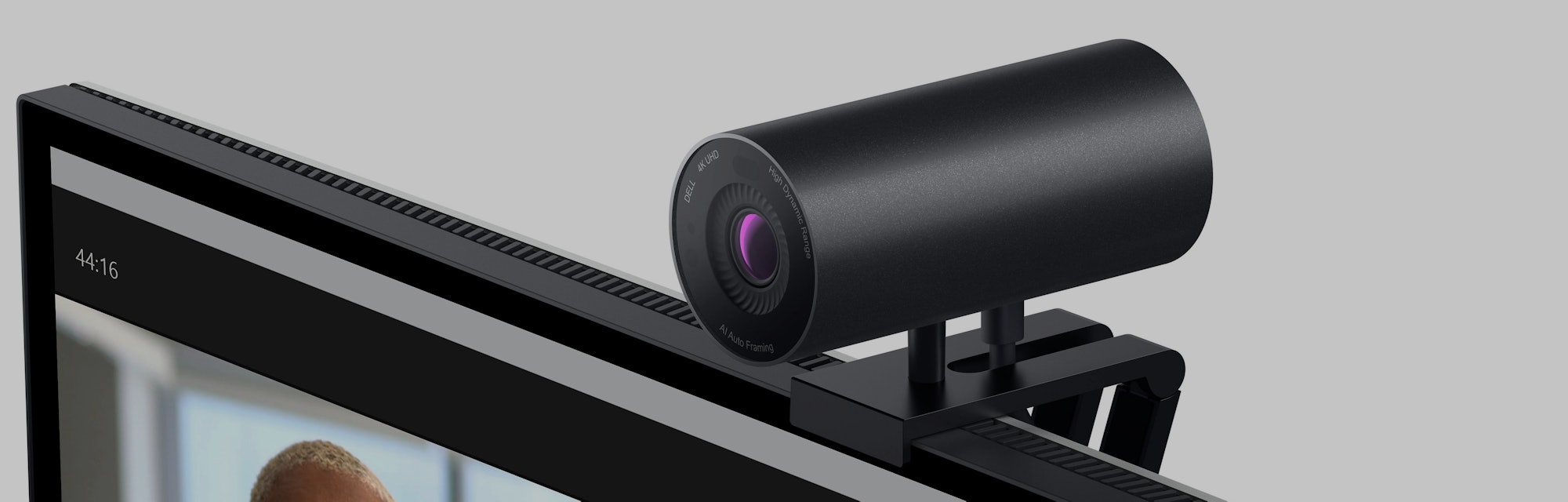 Dell 4K UltraSharp webcam costs $200. Doesn't come with a built-in microphone.