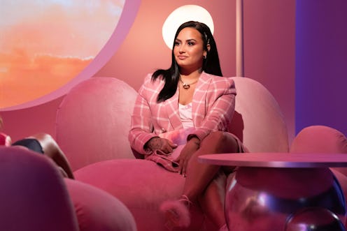 'The Demi Lovato Show' host Demi Lovato  in a promotional shot via Roku's press site