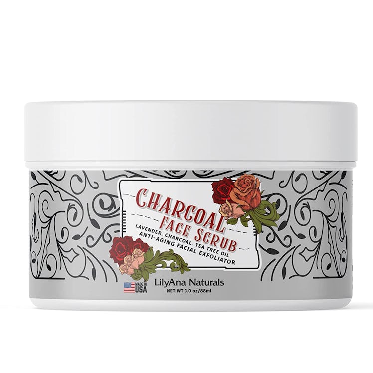 LilyAna Naturals Charcoal Face Scrub 