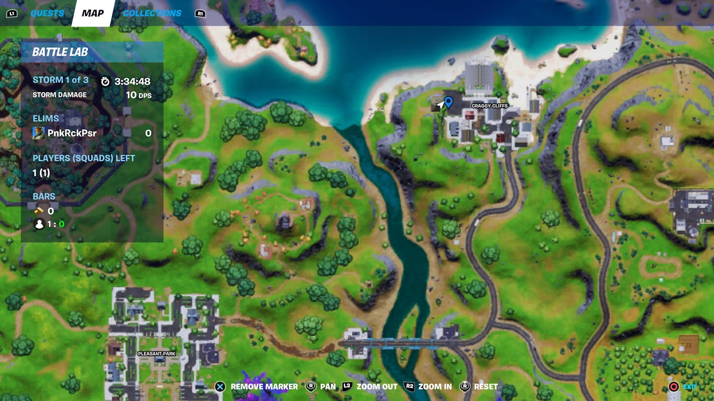 ‘Fortnite’ record locations Where to find in Pleasant Park, Craggy Cliffs
