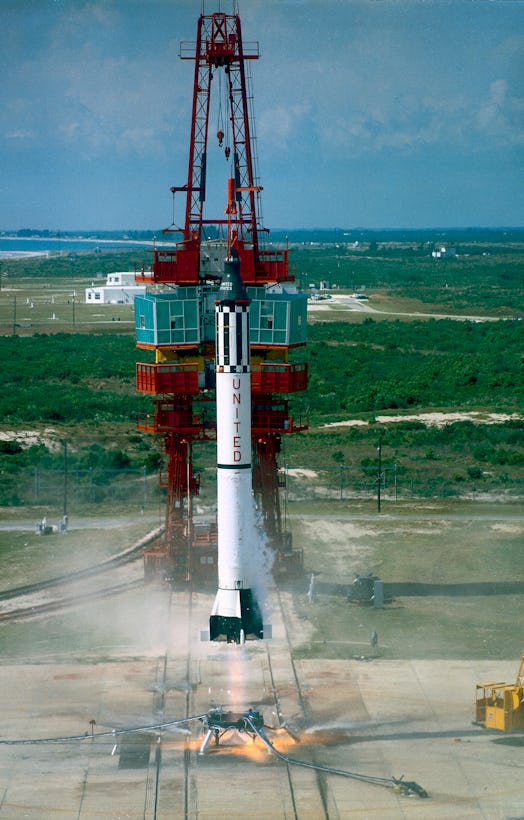 mercury redstone 3 launch vehicle alan shepard