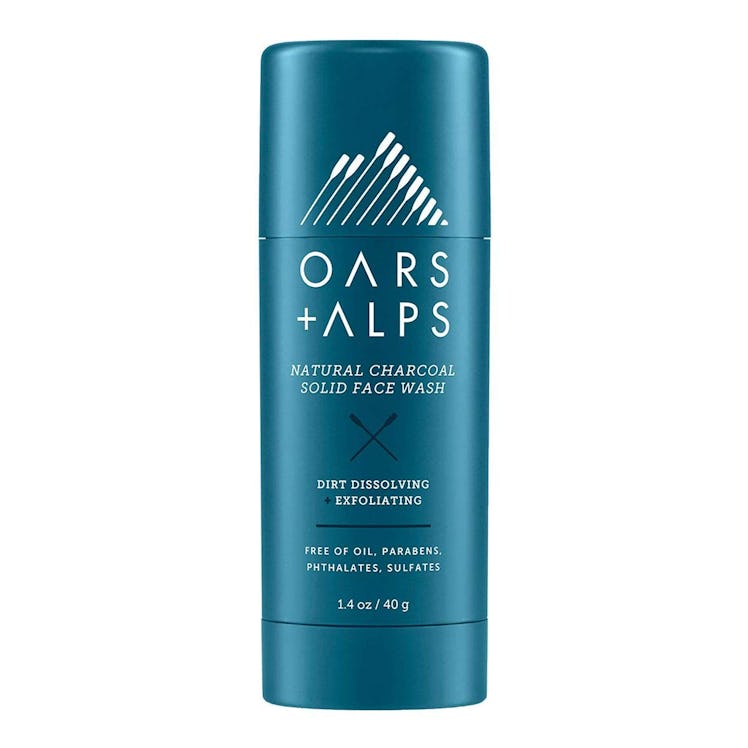 Oars + Alps Natural Charcoal Solid Face Wash 
