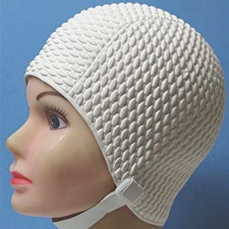 Aquapro Vintage Swim Cap With Strap