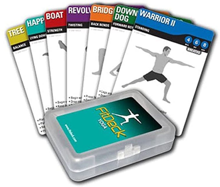 Fitdeck Illustrated Exercise Playing Cards for Guided Workouts