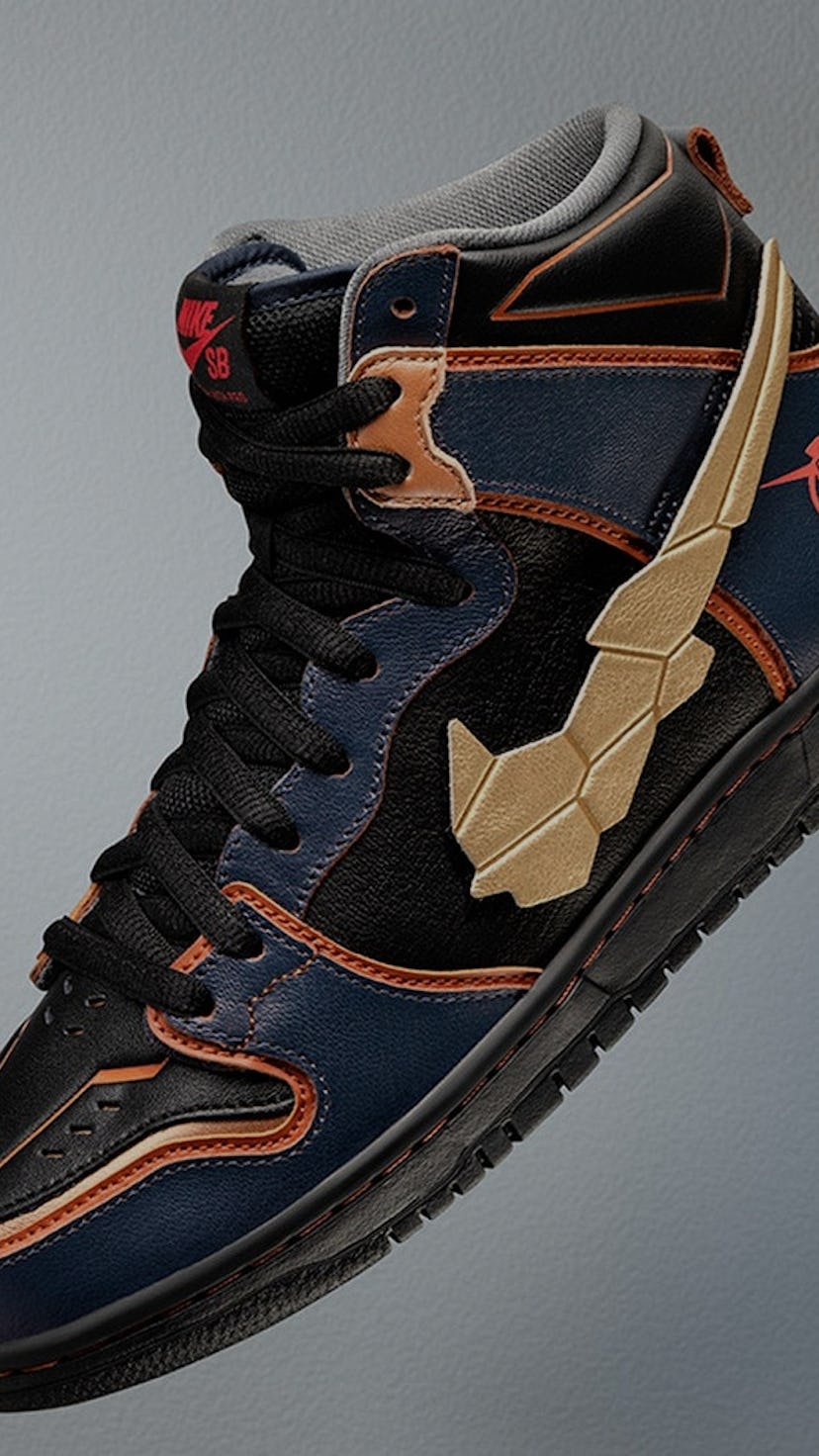 Nike SB Dunk Gundam Bandai sneakers shoes Tokyo Olympics