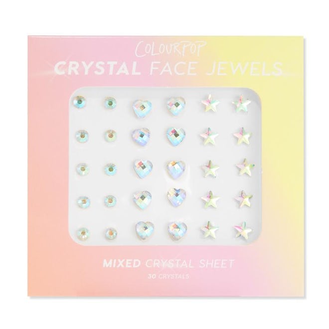 Mixed Crystal Face Jewels
