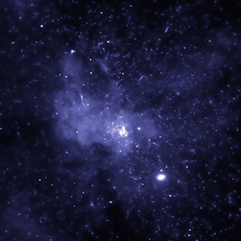 an image of the region around sagittarius a