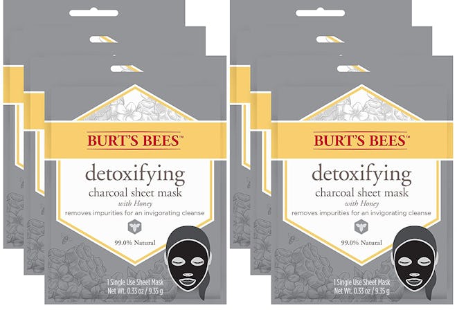 Burt’s Bees Charcoal Facial Sheet Mask (6 Count)