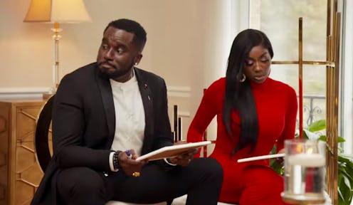 Eddie Osefo & Wendy Osefo in a scene from ‘Real Housewives of Potomac’ Season 6